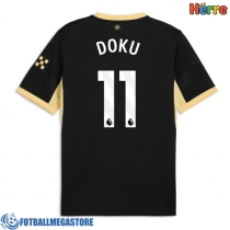 Fotballdrakt Herre Manchester City Jeremy Doku #11 Bortedrakt 2026-27 Kortermet